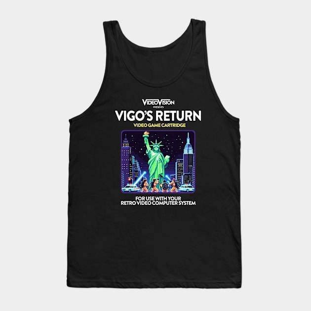 Vigo's Return 80s Game Tank Top by PopCultureShirts